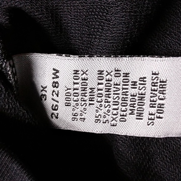 Catherines Women's 3X Black with Blue & Green Polks Dots Zip up Jacket NWT - Picture 5 of 7